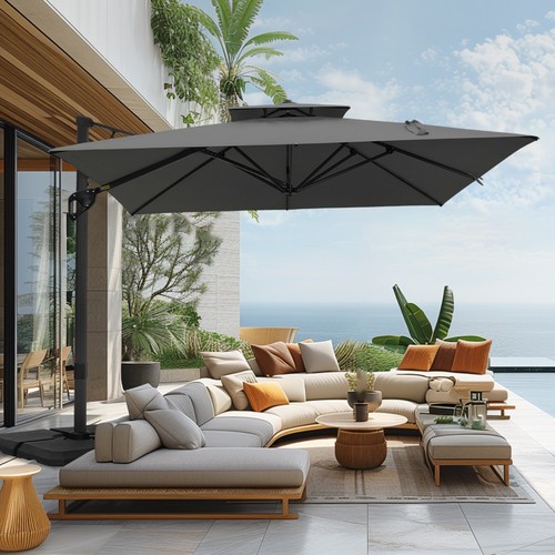 Large cantilever patio - 9'x,